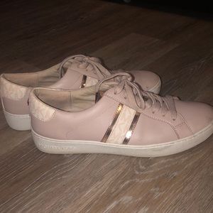 Michael Kors pink sneakers
